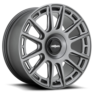 Aluminium Alloy 6061-T6 Matte Anthracite Rotiform OZR Wheels Monoblock