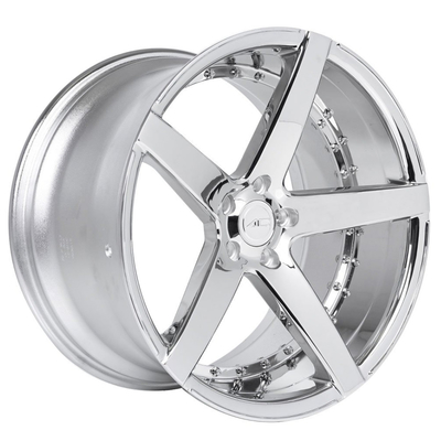 Velg Ekstrim Chrome Cekung Pelek Terhuyung 22 Inci 7-13J