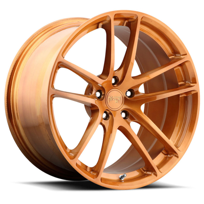 Roda Tempa Disikat Gloss Monoblock Tembaga