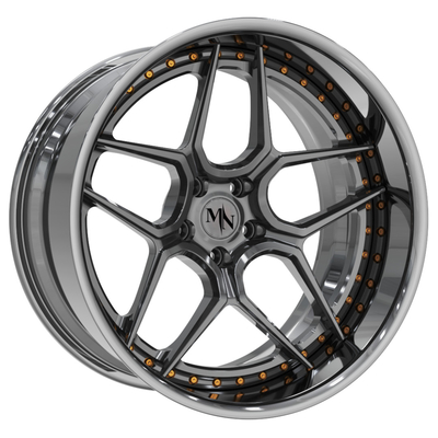 Deep Dish 3 PC Audi S5 JC Forged Wheels R-FX101 Deep Dish Ringan