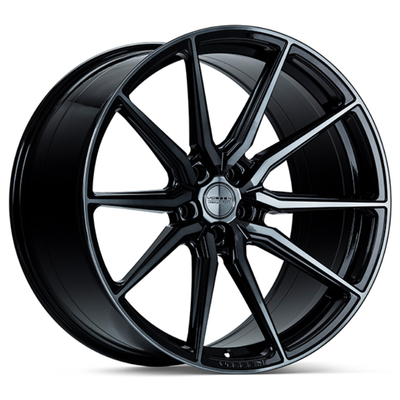 Vossen HF-3 Gloss Black 5 Spoke Wheels Konfigurasi Monoblock