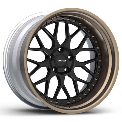 6061-T6 Deep Dish 3PC Roda Tempa VARIAN SFC-3P 18 Inci Hingga 26 Inci