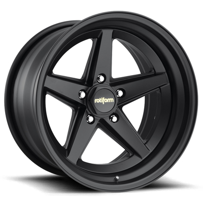 Konfigurasi 3PC Roda Matt Black Rotiform 917 Untuk Porsche 911