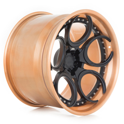 Kompetisi Spesifikasi Track ADV05C 3 Piece Forged Wheels 6061-T6 Aluminium Alloy
