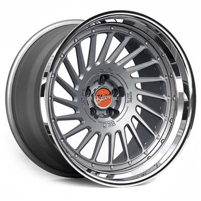 SKÖL SK10 Rims Deed Dish 3 Piece Forged Wheels Untuk Porsche 911 992 997 GTS