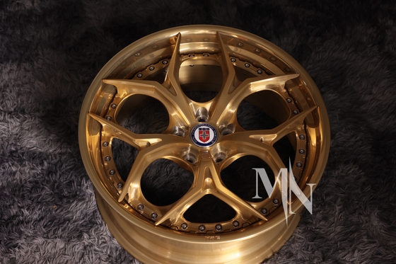 2 Piece HRE P111SC Custom Forged Wheels Untuk Audi RS5 RS7