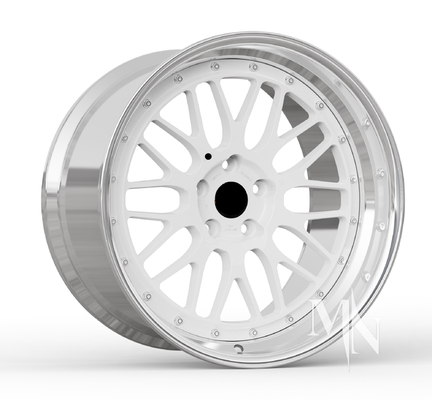 2 Piece Forged Custom Wheels BBS LM LMR LeMans Gold Rims Untuk BMW 370z 350z