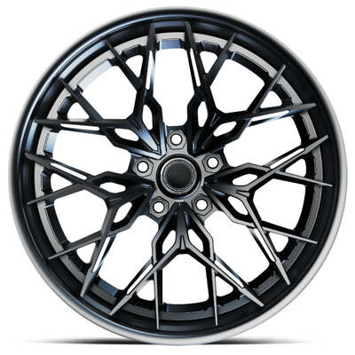 Jari-jari Bent Staggered 3 Piece Forged Wheels Cocok Untuk McLaren Audi R8