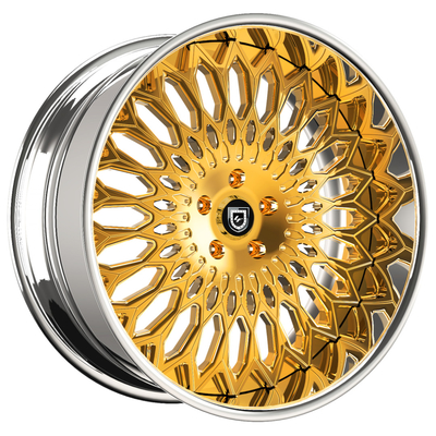 Lexani LF-742 Rims Deep Dish Forged Wheels Konfigurasi 2PC