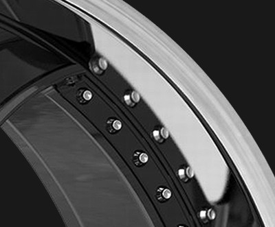 Lexani Turbine 2PC Forged Wheels Dengan SS Lip Deep Dish Ringan