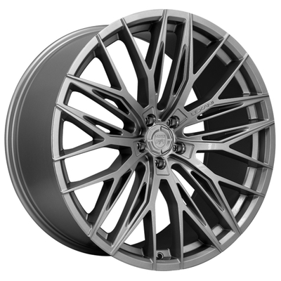 Candy Red Multi Spoke Lexani Aries Wheels Monoblock Offset 0-80mm