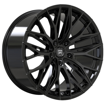 Candy Red Multi Spoke Lexani Aries Wheels Monoblock Offset 0-80mm