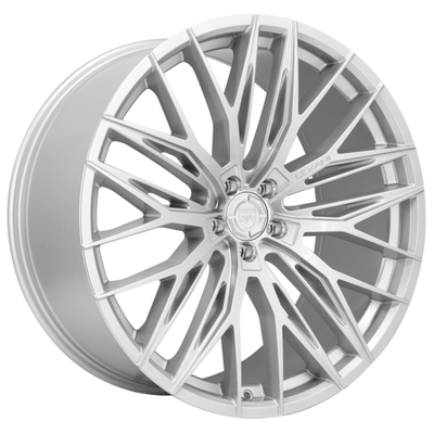 Candy Red Multi Spoke Lexani Aries Wheels Monoblock Offset 0-80mm