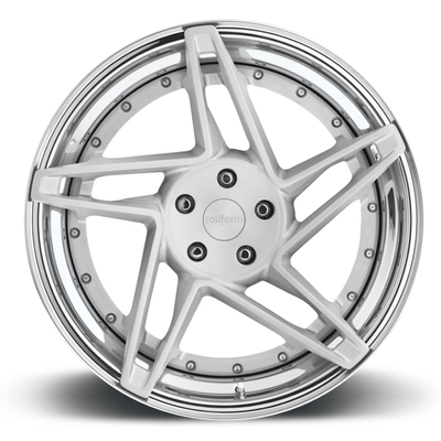 Rotiform CHD-T Piring Dalam Roda Chrome Cekung 3PC JWL VIA