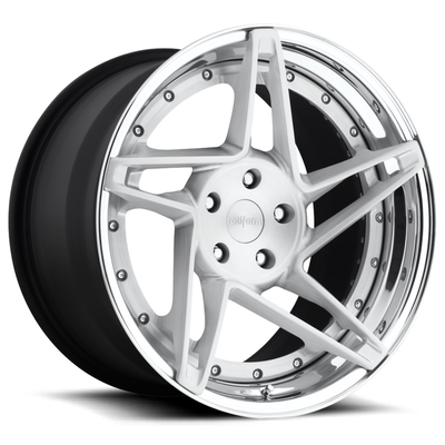 Rotiform CHD-T Piring Dalam Roda Chrome Cekung 3PC JWL VIA