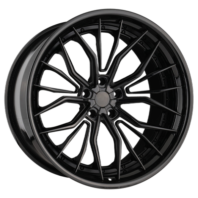 Staggered Spokes Ferrari Forged Wheels Deep Dish 16-26 Inci