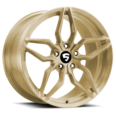 Roda Konfigurasi 2 Bagian Terhuyung Roda BMW I8 6061-T6