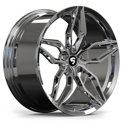 Roda Konfigurasi 2 Bagian Terhuyung Roda BMW I8 6061-T6