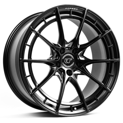 D03-R Gloss Black VR Ditempa Porsche 991 Turbo Wheels 16-26 Inci