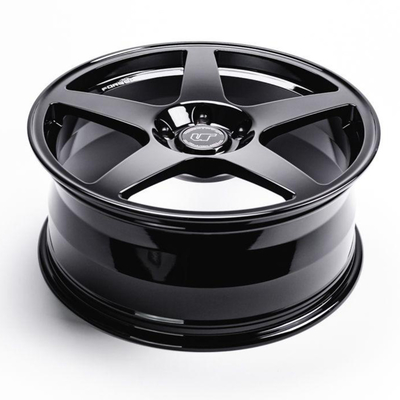20x9.0 20x12 991 Turbo Porsche Forged Wheels Gloss Hitam