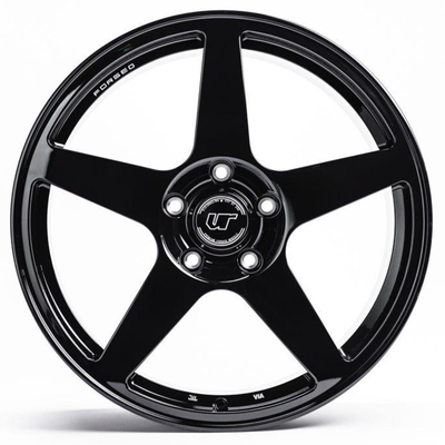 20x9.0 20x12 991 Turbo Porsche Forged Wheels Gloss Hitam