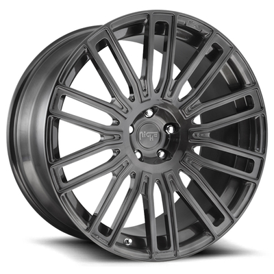 Penyelesaian Kustom Avant Brushed Monoblock Forged Wheels 16'' 18'' 22''