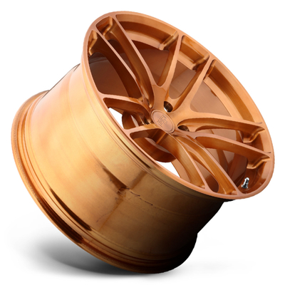 Roda Tempa Disikat Gloss Monoblock Tembaga
