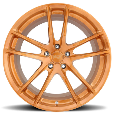Roda Tempa Disikat Gloss Monoblock Tembaga