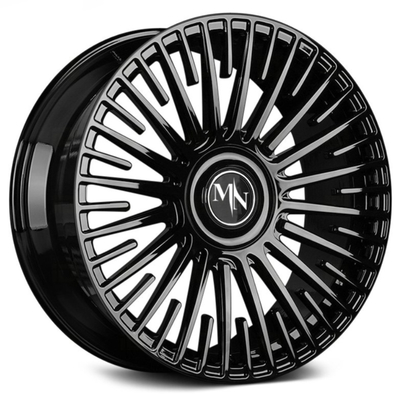 Maining Motorsports Multi Spokes Monoblock Forged Wheels Hitam Kotor
