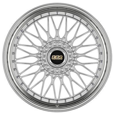 Super Rs Bright Silver BBS Forged Wheels Aluminium Rims 6061-T6