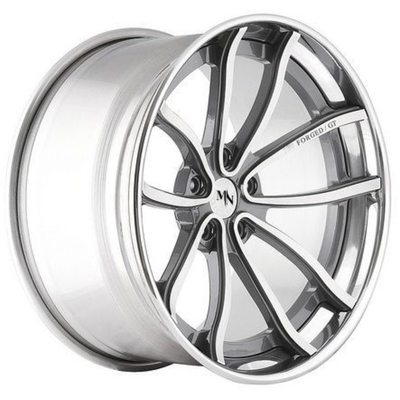 Penyelesaian Kustom 2PC Monoblock Concave Forged Aluminium Wheels Lugs 4-8