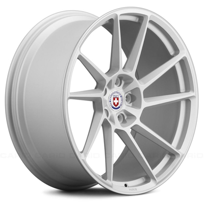 Offset 0-80mm Curved Spoke HRE Forged Wheels Konfigurasi Monoblock RS304M