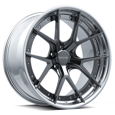 JWL Forged 2 Piece Alloy Wheels UF/2-101 Konfigurasi 2PC