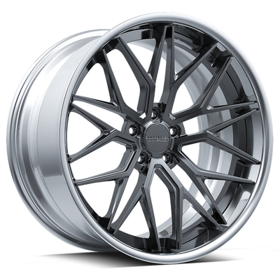 Y Twist Spokes 2 Buah Roda Cekung Uf/2-103 Pelek Paduan 6061-T6