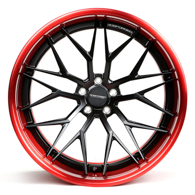 Y Twist Spokes 2 Buah Roda Cekung Uf/2-103 Pelek Paduan 6061-T6
