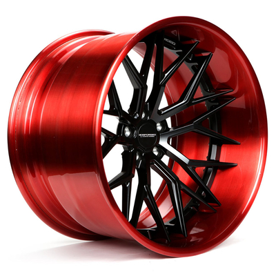 Y Twist Spokes 2 Buah Roda Cekung Uf/2-103 Pelek Paduan 6061-T6