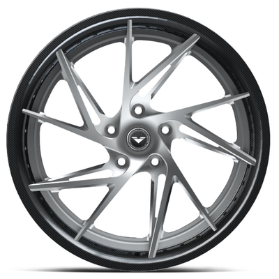 Desain Cekung Ramping Spoke 3 Piece Forged Wheels VMP-306