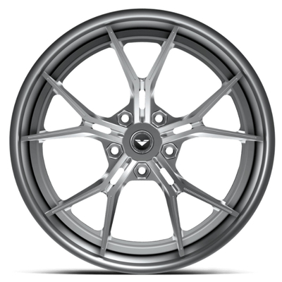 Lebar 7-14J Deep Dish 3 Piece Forged Rims Konfigurasi VMP-308 3PC