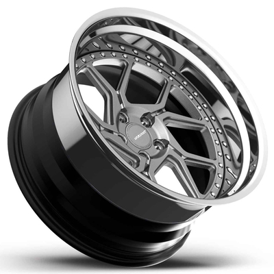 Deep Dish 3 Piece Forged Wheels VARIANT MNZ-3P Wheel Concave Design