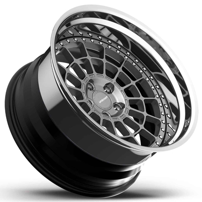 VARIANT CRT-3P Ring Spoke 20 Inch 3 Piece Wheels Didukung OEM