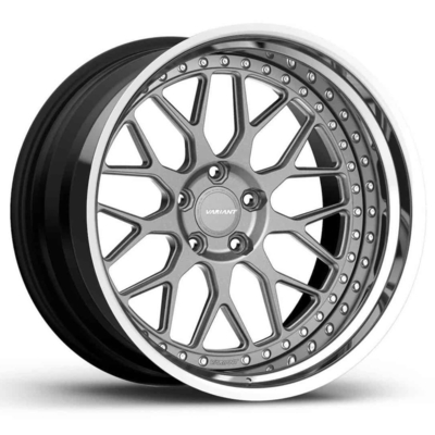 6061-T6 Deep Dish 3PC Roda Tempa VARIAN SFC-3P 18 Inci Hingga 26 Inci