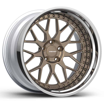 6061-T6 Deep Dish 3PC Roda Tempa VARIAN SFC-3P 18 Inci Hingga 26 Inci