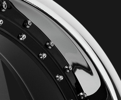 Aerospace Grade Lexani Forged Wheels Black Silver Lip 26 Inch
