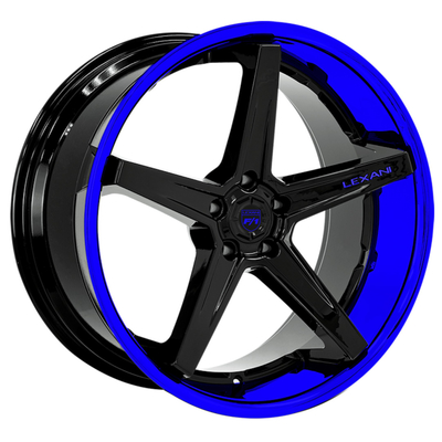 Y Twist Spokes Konfigurasi Savage Lexani Forged Wheels 2PC