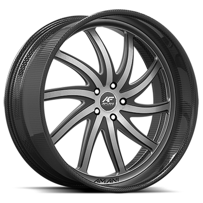 Amani Entourage Porsche 3PC Forged Wheels Untuk Porsche Panamera