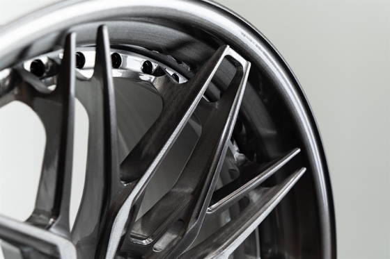 Anrky S3-X1 Porsche 991 Turbo S Wheels Matt Black 3PC Pilihan