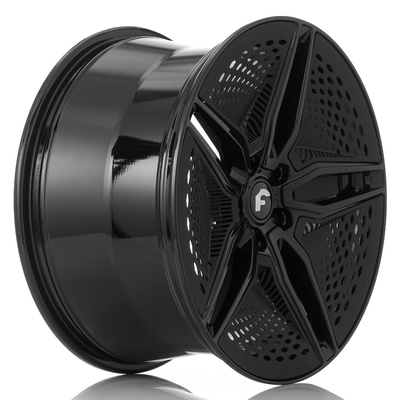 22 ''Gloss Black Forgiato EV 001 Forgiato Forgiato Forged Wheels Cocok Untuk Tesla Model S Model X