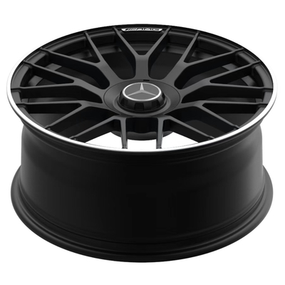 AMG Cross Spoke Mercedes Benz Forged Wheels Matt Black