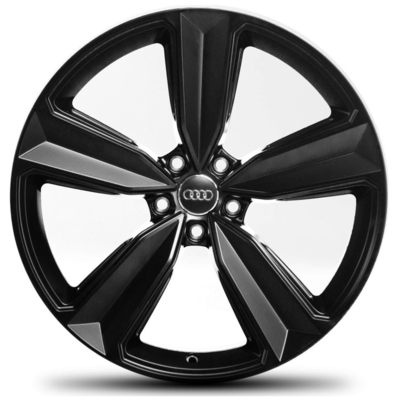 Musim Panas Audi Forged Wheels Untuk Audi RS5 F5 RS4 B9 Facelift 5 Arm Peak
