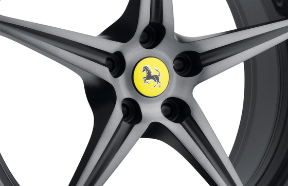 Desain OEM Ferrari Forged Wheels Untuk Paduan Aluminium 458 Italia 6061-T6